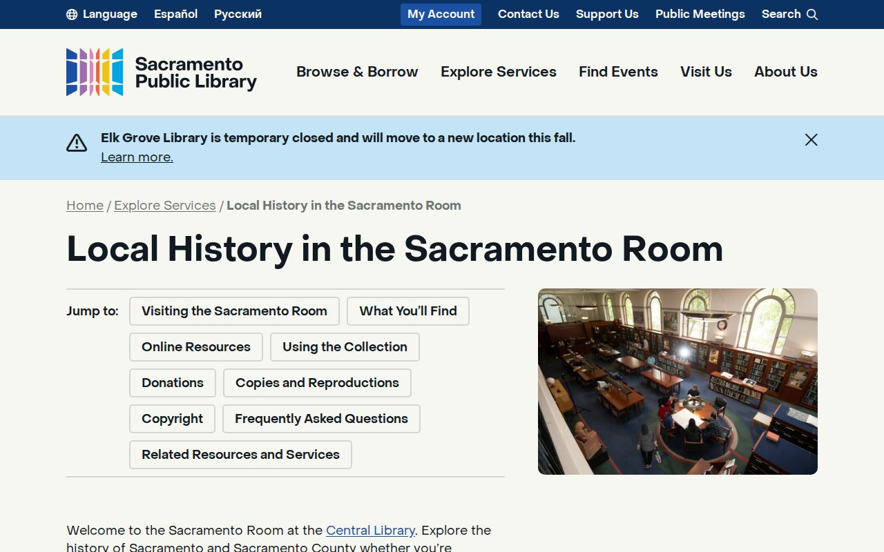 Sacramento city directory Sacramento Room local history collections